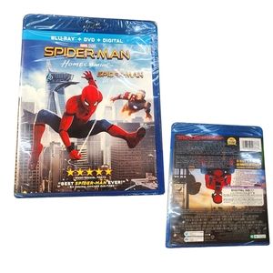 Spideman Homecoming Bluray DVD Digital New